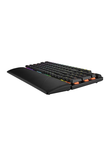 ASUS ROG STRIX SCOPE II 96 Wireless ROG NX SNOW WL/NX SNOW/ABS/TR Mekanik ABS Switch AURA SYNC RGB Q TR Oyuncu Klavyesi
