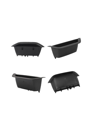 Siyah İç Kapı Kolu Çekme Trimi 2010-2018 F25 F26 X3 X4 Modellerine Uygundur, Sol Ön Taraf 514