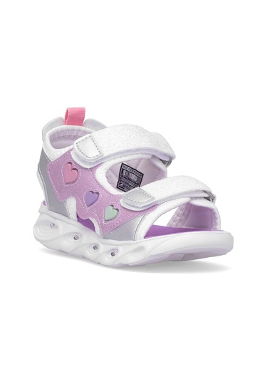 Kinetix 102005896 5m Asran P 5fx Kız Çocuk Düz Sandalet Gümüş Gümüş