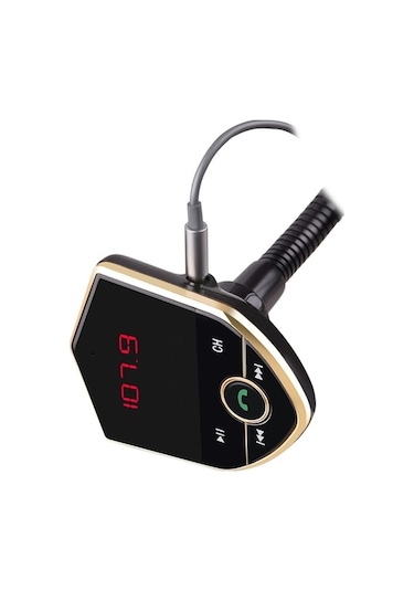 Ebitda Bluetooth Fm Transmitter, Kablosuz Radyo Adaptörü, Müzik Çal, Eller Serbest, 2 Usb Şarj, Fm Verici, Araç İçi, 53047272