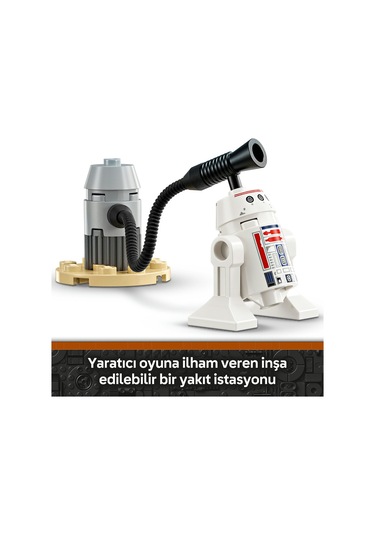 LEGO® Star Wars: The Mandalorian™ Mando ve Grogu’nun N-1 Starfighter™’ı 75410 - 4 Yaş ve Üzeri Yaratıcı Oyuncak Yapım Seti (92 Parça)