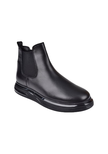 Voyager 6972 Mr Erkek Siyah Nata Deri Bot Siyah