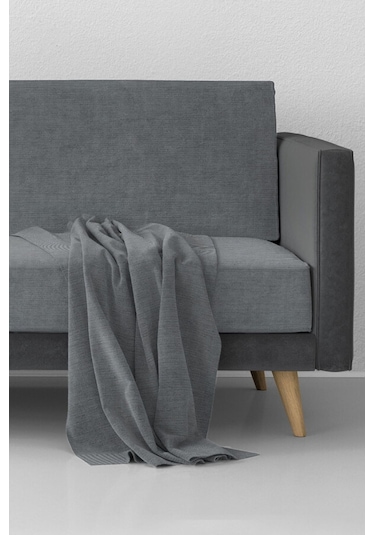 Favora Şönil Koltuk Örtüsü - Gri