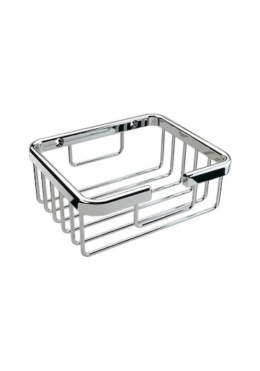 Defne Banyo Pirinç 10x11 tel Sabunluk krom