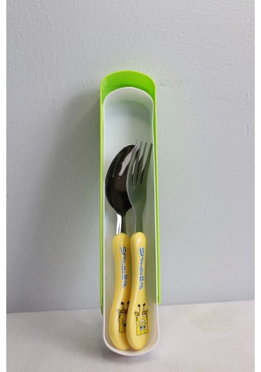 Oky 2'li Çocuk Mama Kaşık GÜmüş