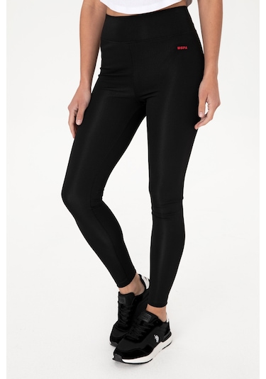 U.s. Polo Assn. Kadın Siyah Tayt 50312978-vr046 SiYAH