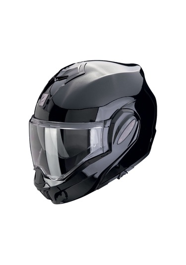 Scorpion Exo-tech Evo Pro Çene Açılabilir Motosiklet Kaskı Metalik Siyah