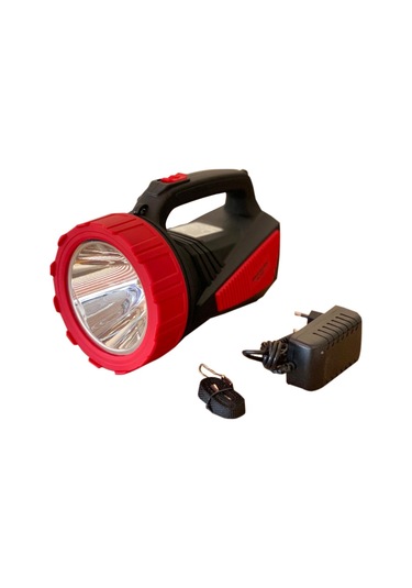 Gold Silver Gs-2630 5W 3000 Metre Mesafeli Projektör Şarjlı Siyah