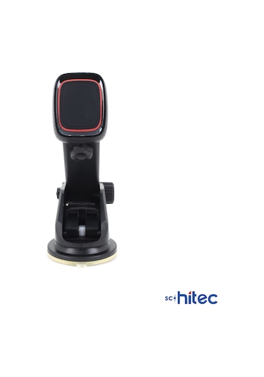ScHitec Mıknatıslı 360° Araç İçi Mıknatıslı Telefon Tutucu Siyah