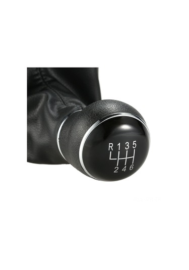 Geeroyoo "vw Passat B7 İçin 6 Vites Deri Vites Topuzu - Kolay Montaj, Rahat Kullanım" Diğer