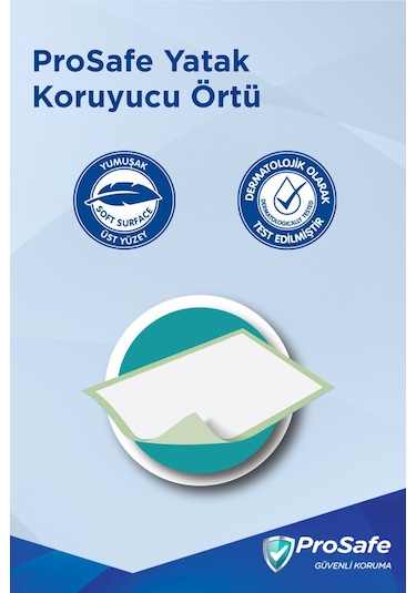 Prosafe Yatak Koruyucu Örtü 30'lu X3