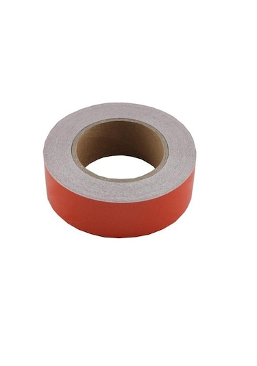 4 Cm Genişlik Turuncu Şerit Bant 25 Metre