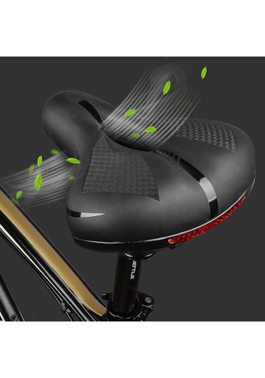 Symbee Süper Yumuşak Bisiklet Joku, Kalın Pu Materyal, Lastik Yaylı Tamponlama, Yansıtıcı Tasarım, Dört Mevsim Kullanıma Uygun Çok Renkli