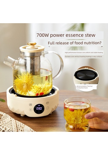 Çok Fonksiyonlu Elektrikli Çay Demleme Potu - 1.8l - Filtreli Um54379-3 Yurt Dışından