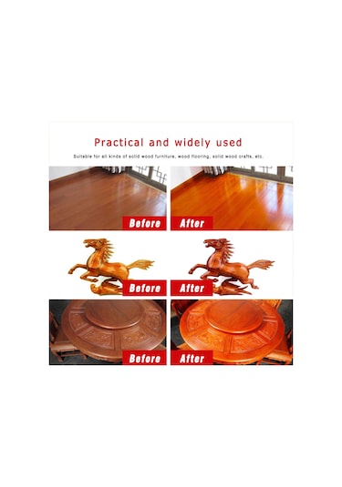 Springsun Mobilya Cilası - Doğal Balmumu İle Ahşap Koruma Ve Parlatma 100g