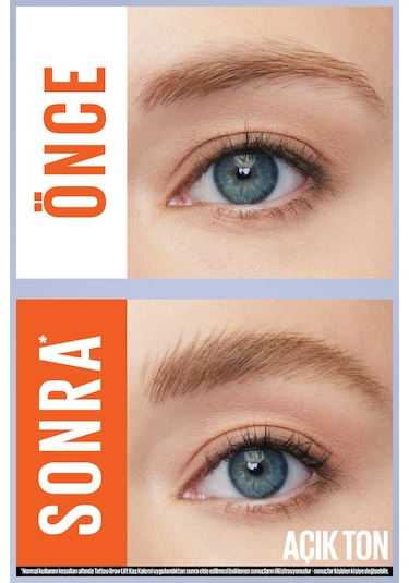 Maybelline New York Kaş Kalemi Tattoo Brow Lift No:01 Blonde