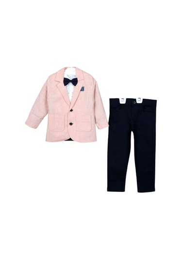 Erkek Çocuk Takım 3 Parça Açık Kırmızı