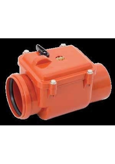 Paslanmaz Atık Su Pissu Çekvalf 100 Lük