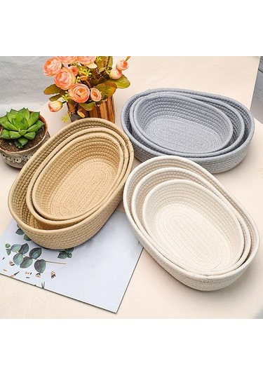 Pazly Suntek Sepeti Nordic Magideal Gri Dokuma Depolama Jx Gri