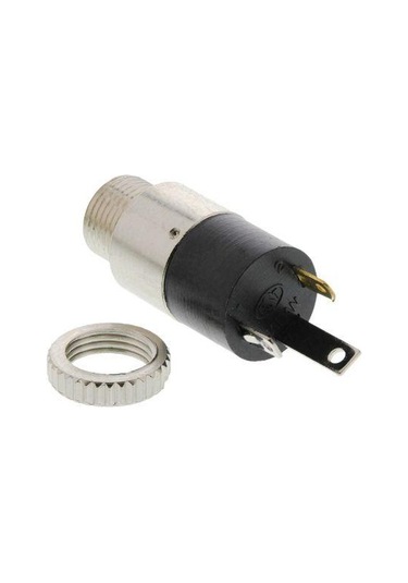 3.5 Mm Stereo Dişi Panel Tipi Metal Jack