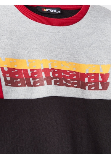 Gsstore Galatasaray Çocuk Sweatshirt C252070 Siyah - Grimelanj