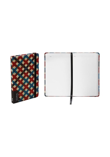 Nava Pattern Çizgisiz Defter Çok Renkli