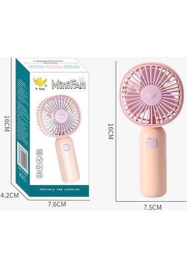 Cbtx USB Taşınabilir Masaüstü Mini Elektrikli Fan