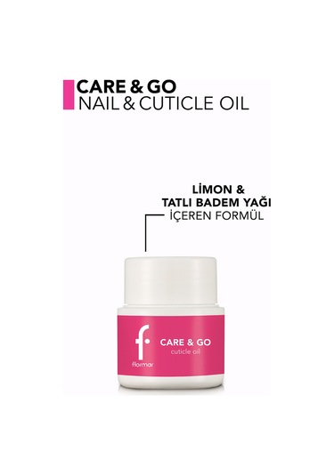 Flormar Care & Go Süngerli Tırnak Kütikül Bakım Yağı