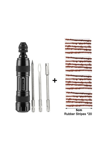 Suntek Bisiklet Lastik Tamir Aletleri Mtb Yol Bisikleti Tubeless Siyah