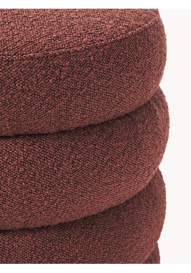 Most Twister Puf 09 Kırmızı Bukle Kumaş Evinize Teslim