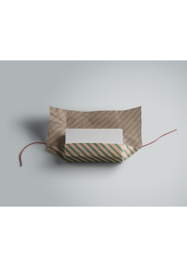 Yeşil Verev Kraft Ambalaj Kağıdı Seti 10 Rulo Kağıt 70x100 Cm