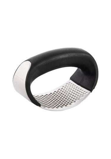 Dancemonkey Paslanmaz Çelik Sarımsak Baskı Ayağı Manuel Sarımsak Aletleri Gümüş