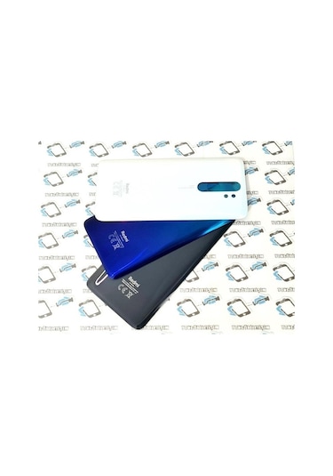 Yunjiwu Redmi Note 8 Pro Arka Pil Batarya Kapağı Cam 503821631 Xiaomi Siyah