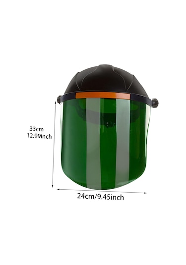 Suntek Kaynak Maskesi Yüz Koruyucusu Yukarı Siyahımsı-yeşil