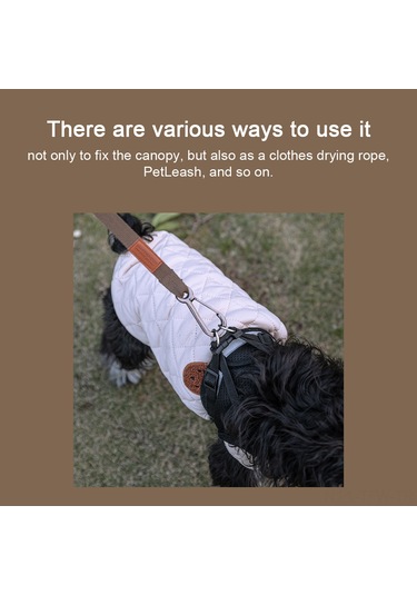 Tenfowee Fs-1400 Çok Amaçlı Kamp Bağı, Çadır Ve Gölgelik Sabitleme İpi, Taşınabilir Ve Ayarlanabilir Haki