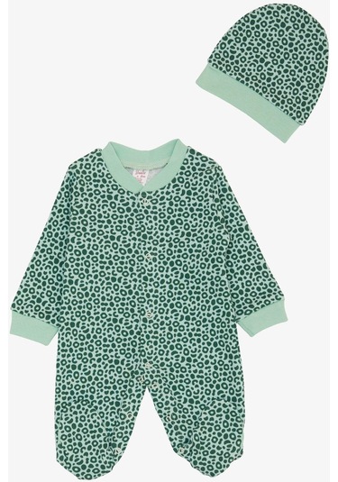 Breeze Kız Bebek Patikli Tulum Benek Desenli 0-6 Ay, Mint Yeşili-mint Yeşili Mint Yeşili Breeze Kız Bebek Patikli Tulum Benek Desenli 0-6 Ay, Mint Yeşili-mint Yeşili Mint Yeşili