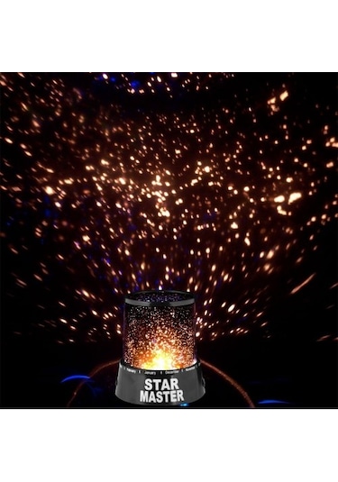 Star Master  Yıldızlı Gece Lambası Çok Renkli