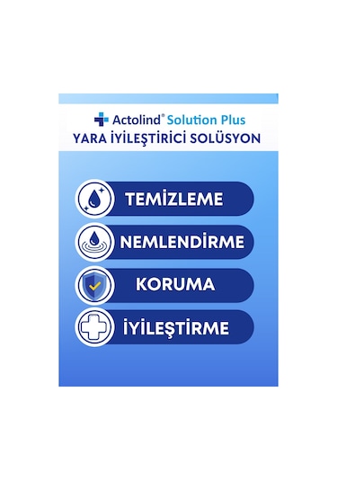 Actolind Solution Plus Yara İyileştirme Solüsyonu 500 ML