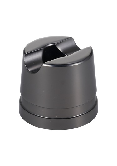 Mufunye Klasik Tıraş Bıçağı Standı - Alüminyum Alaşım, Mat Siyah, Şık Ve Pratik Tasarım