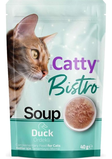 Catty Bistro Ördekli Kedi Çorbası 40 Gr