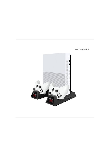 Dobe Xbox One S/X Led Göstergeli Fanlı Şarj Stand