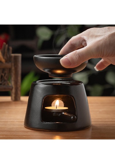 Homyl Çaydan Sıcak Ev Kahve Ve Süt Çayı Çay Evi Ofis Siyah Diğer