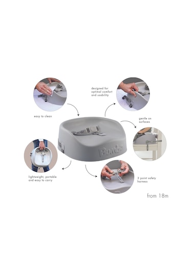 Bumbo Bumbo Booster Seat Bebek Koltuğu Gri