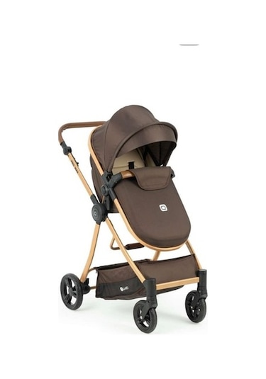 Quard Pro Line Travel Sistem Bebek Arabası Kahverengi