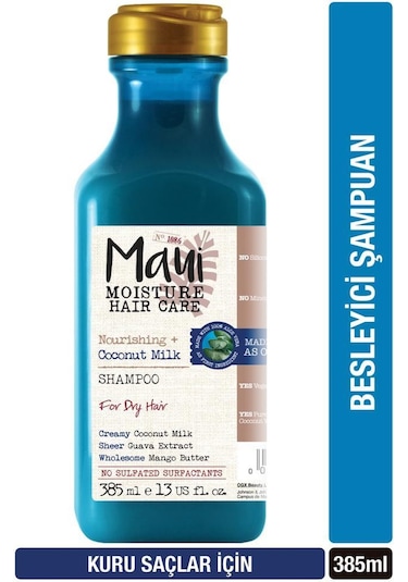 Maui Coconut Milk Hindistan Cevizi Sütü Şampuan 385 ML