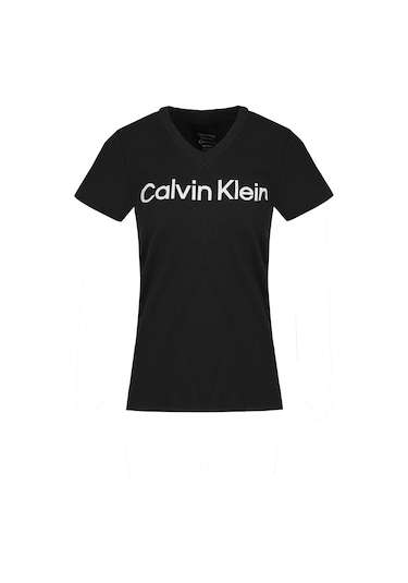 Calvin Klein Calvın Kleın Kadın T-shırt Pfbt2280-blw Siyah