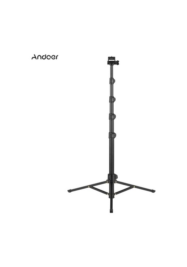Createtech Andoer 168 Cm 2'lu Telefon Selfie Çubuğu + Tripod, 3 Kg Telefon Tutucu