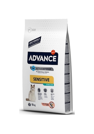 Advance cat Sterılızed Salmon Sensıtıve 10 KG