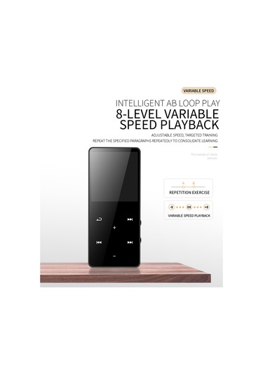 Lemestar 1.8" Dokunmatik Ekranlı Bluetooth Mp3/mp4 Çalar - Hi-fi Ses, Fm Radyo, Kayıt Fonksiyonu, 16gb Hafıza, Beyaz