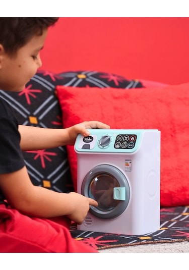 Dokunmatik Ekranlı Ve Sesli Oyuncak Çamaşır Makinesi - Lc-30998